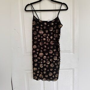 One clothing strap dress ruffle slimming mini dress Size S